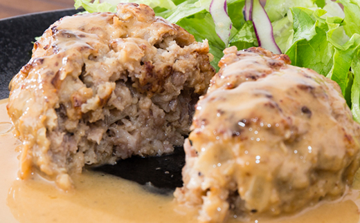 ビーフ100%ハンバーグ＆シェフオリジナルソース【配送不可地域：離島】