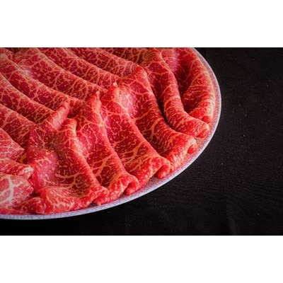 直営巴山牧場産　三河牛(黒毛和種)A5等級  モモすき焼き用 1kg【配送不可地域：離島】