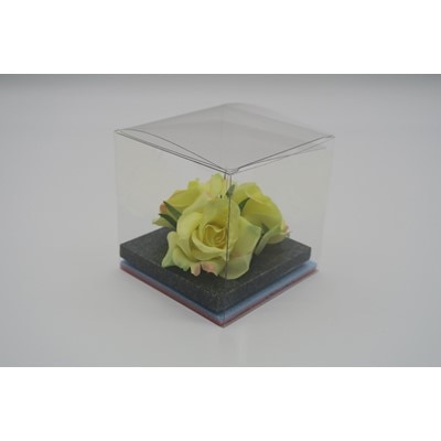 咲く石シリーズ『pretty-flowers』黄色の小バラ