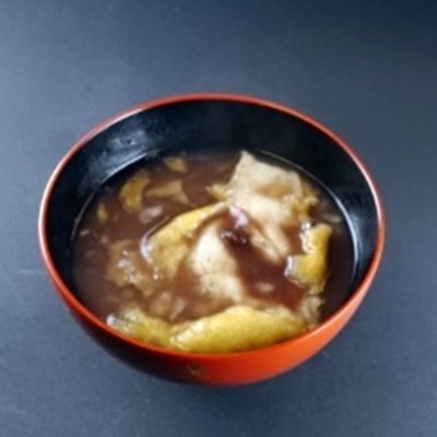 即席 おしるこ10個入り　職人手焼き国産もち米100%最中で包みました