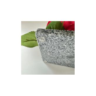 咲く石シリーズ『一輪のバラ』 大輪赤いバラ