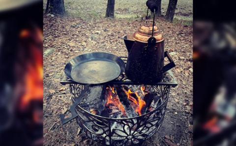 Garden Iron Works  ロストル Garden Rostle フローラル柄