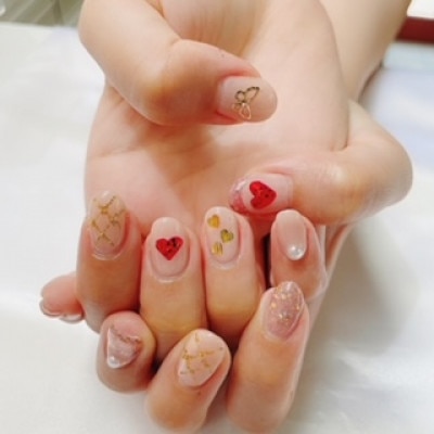 ジェルネイル(シンプルアート)チケット