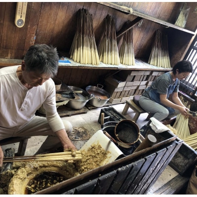 白　小丸10本入り(短箱)　国内産ハゼの実蝋を100%使用して作った〈伝統工芸品　和ろうそく〉