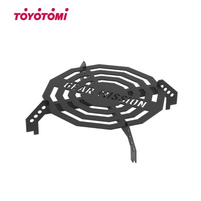 【GEAR MISSION】トヨトミ KS-GE67専用五徳 「GM-KSGT1」