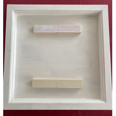 【ウィリアムモリス】　壁掛け　額縁セット　ピンクアンドローズ　白