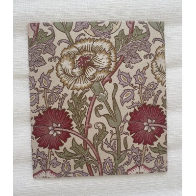 【ウィリアム モリス】壁掛け　3柄額縁セット(いちご泥棒・フルーツ・ピンクアンドローズ)　白