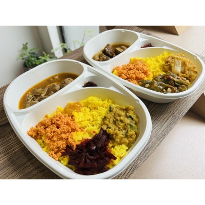 本格スリランカ チキンカリーセット 愛知県岡崎市産 ジャスミンライス付き 3食【配送不可地域：離島】