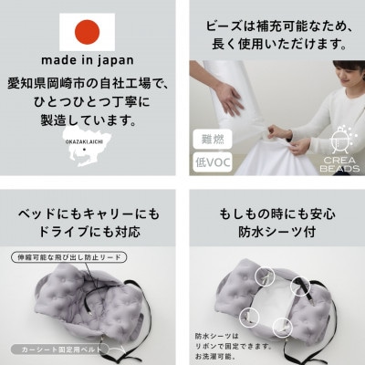 【ハナロロ】キャリーベッド　S(ホワイト)