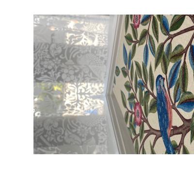 【ウィリアム　モリス】壁掛け　額縁セット　(ケルムスコットツリー)　白