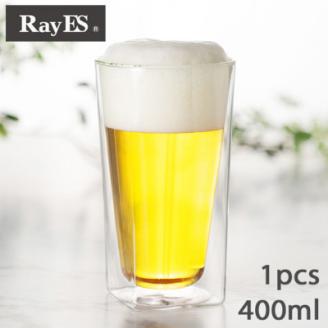 【RayES/レイエス】ダブルウォールグラス　RDS-002L　400ml
