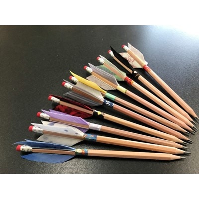 えんぴつ矢　10本セット