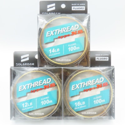 【釣り糸セット】バス釣り用ライン　バーサタイルセット　『エクスレッドtypeNS』