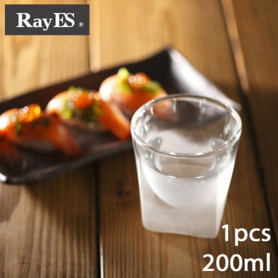 【RayES/レイエス】ダブルウォールグラス　RDS-004bf　200ml　フロスト