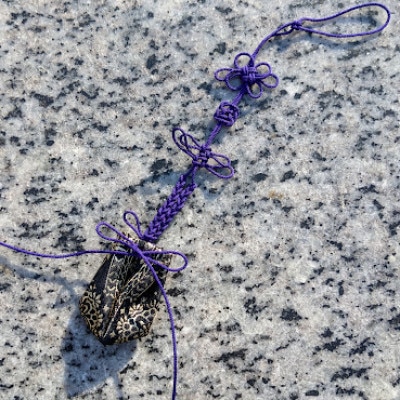 お香　家康公の願い　厭離穢土欣求浄土(おんりえどごんぐじょうど)(ミニ飾り香)