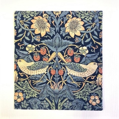 【ウィリアム　モリス】壁掛け(いちご泥棒)　