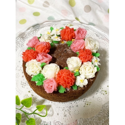 あんフラワーケーキ　5号【配送不可地域：離島】