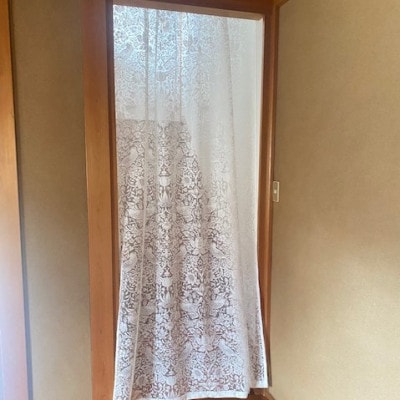 ウィリアムモリス　レース　カーテン　180　いちご泥棒