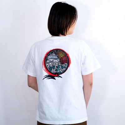 岡崎市 マンホールTシャツ 白 Mサイズ