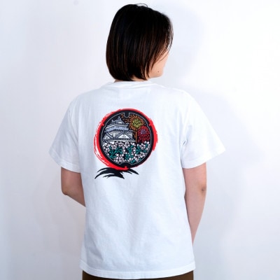 岡崎市 マンホールTシャツ 白 XLサイズ