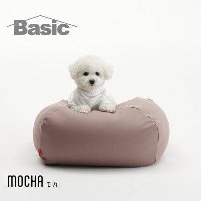 【ハナロロ】 ビーズクッション ペットクッションMカバー付 60L(モカ)