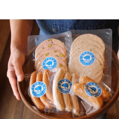 岡崎竹千代ポーク使用ソーセージバラエティギフトセット【配送不可地域：離島】