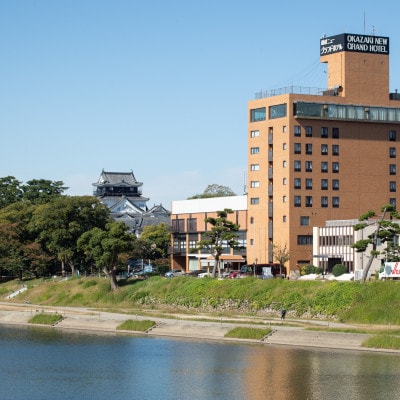 【岡崎ニューグランドホテル】1泊2食付ペア宿泊券(デラックスツイン)