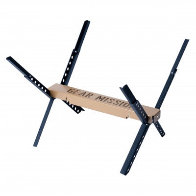 【GEAR MISSION】薪スタンドTIMBER BASE「TB-GM1(T:コヨーテブラウン)」