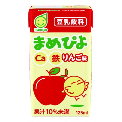 まめぴよりんご味　125ml×24本