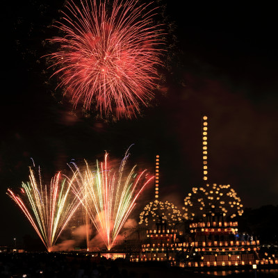 岡崎城下家康公夏まつり第77回花火大会「乙川マス席南-マスB席」チケット