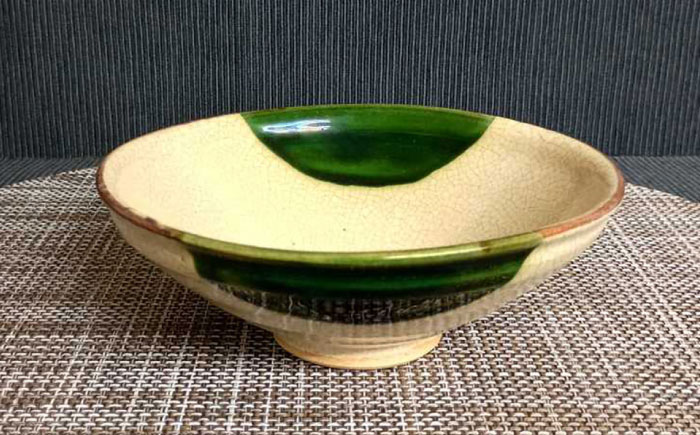 【瀬戸焼】織部取鉢 【愛窯工芸社】/ 鉢 取鉢 皿 食器 和食器 / 瀬戸市 [BBAW014]