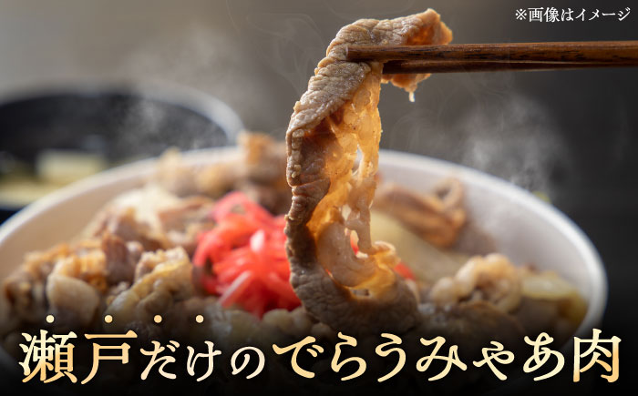 【6回定期便】瀬戸豚 カタバラ切落し 2kg / 豚肉 小分け 切り落とし / 瀬戸市 / 関屋精肉店 [BBBQ199]