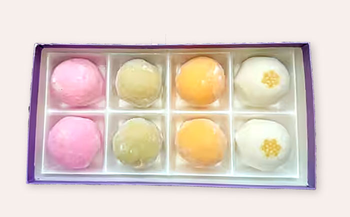 フルーツ大福 8個入（4種類×2個）/ 大福 だいふく フルーツ大福 お取り寄せ スイーツ 和菓子 ギフト / 瀬戸市 / 明乃家 [BBCJ001]