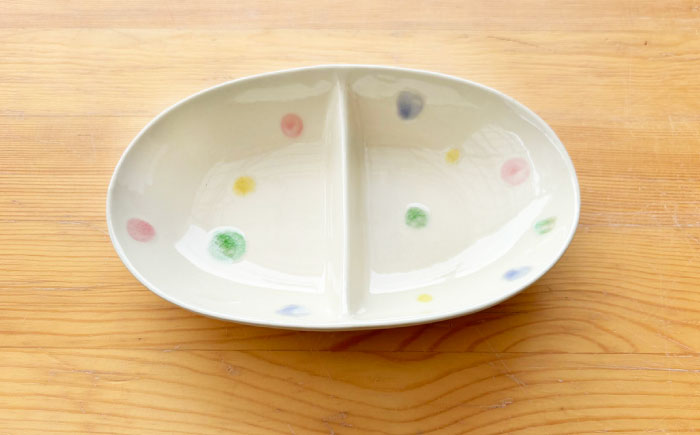 【瀬戸焼】子供用食器5点セット（あめ玉）贈答品対応【窯元SOUSEN】/食育 子育て ギフト [BBCQ001]