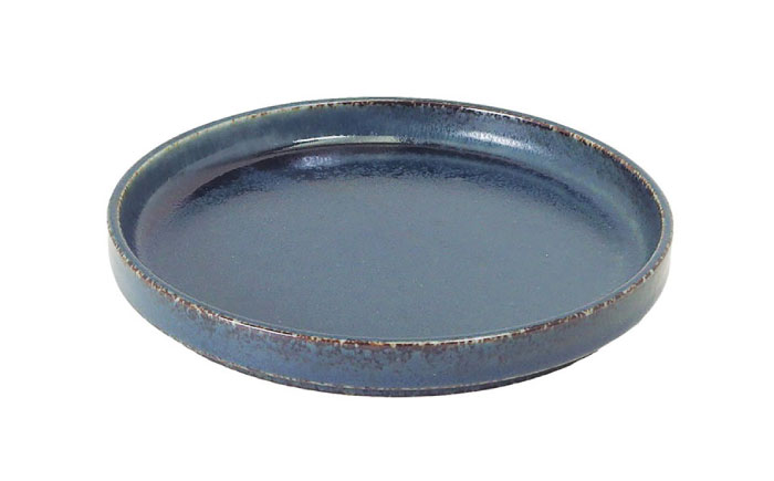 【瀬戸焼】切立丸プレート(16cm) いらぼブルー 2枚セット【ヤマハツクリタ株式会社】 / 食器 和食器 丸皿 / 瀬戸市 [BBDV028] いらぼブルー