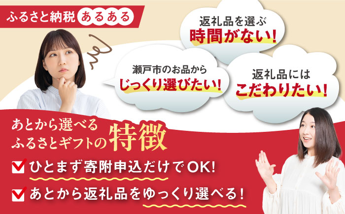 【あとから選べる】愛知県瀬戸市ふるさとギフト 寄附90万円分 あとからセレクト / 選べるギフト / あとからギフト / 瀬戸市 /  瀬戸市ふるさと納税 [BBZZ016]