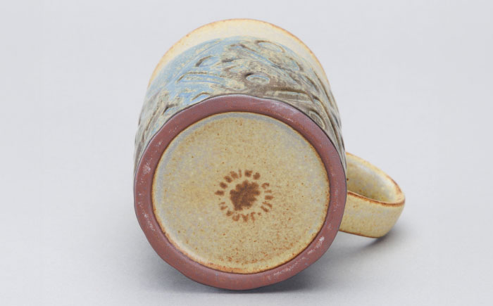 【瀬戸焼】窯垣の小径シリーズ　マグカップ(L) 2個セット【かしわ窯】 /  瀬戸焼 ギフト マグ マグカップ コップ カップ [BBAJ016]