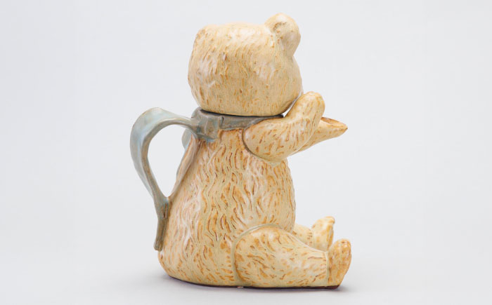 【瀬戸焼】 ティーポット クマ 【かしわ窯】 / 食器 急須 ギフト / 瀬戸市 [BBAJ046]