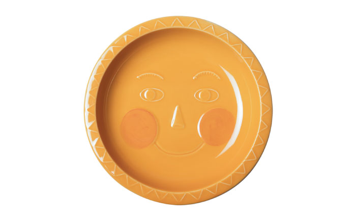 【瀬戸焼】ケランケラン 北風と太陽セット イエロー 【セラミック・ジャパン】 / 子ども用食器 食器 皿 コップ ギフト プレゼント / 瀬戸市 [BBBC012]