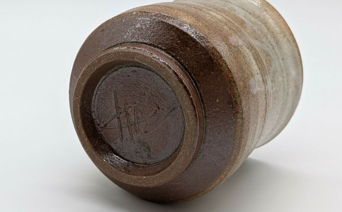 【瀬戸焼】　手造り 御本手大湯呑【山長陶苑】 / 焼き物 やきもの 湯呑 湯飲み [BBBH019]