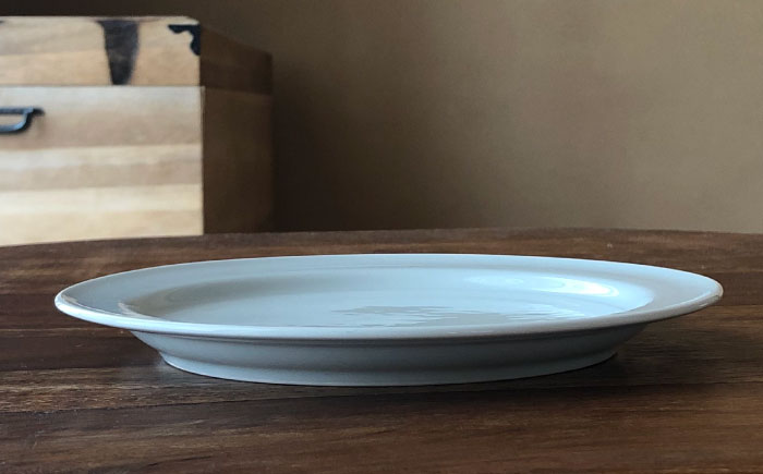 【瀬戸焼】 典型プレート 6寸皿2枚セット　【カラー：ブルーホワイト】 食器 お皿 セット 瀬戸市 / 双寿園 [BBBI010]