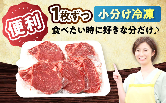 希少部位 瀬戸山麓牛 ヒレステーキ 500g(100g×5) / 牛肉 ステーキ 牛ステーキ 和牛 ヒレ ヒレ肉 ヒレステーキ / 瀬戸市 /合資会社関屋精肉店 [BBBQ057]