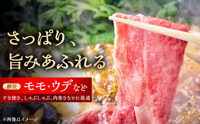 【全6回定期便】瀬戸山麓牛赤身スライス1.2kg（600g×2P）/ 牛肉 お肉 国産 冷凍 / 瀬戸市 / 関屋精肉店 [BBBQ080]