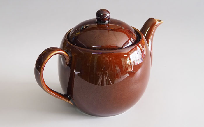 【瀬戸焼】ティーポット 飴釉 400ml（2人用）【矢野製陶所】 / おうちカフェ ティータイム 癒し [BBCP001]