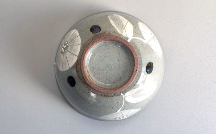 【瀬戸焼】 Ichirinka 一輪花飯椀 2個 (白) 【カネ三商店】 / 食器 茶碗 ご飯茶碗 ギフト / 瀬戸市 [BBDD035]