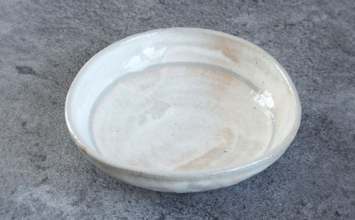 【瀬戸焼】 「舞陶館」　粉引 平鉢５個セット【松本陶器株式会社】 / 皿 食器 器 / 瀬戸市 [BBDX004]