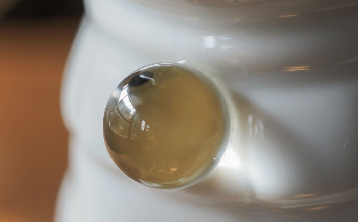 【瀬戸焼】＜招き猫＞Jeramic 2体セット 水晶4月 【m.m.d.】 / インテリア ネコ 風水 誕生石 [BBAC014]