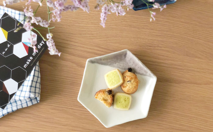 【瀬戸焼】 取皿2枚セット ローズ・グレーパープル / 瀬戸市 / 【ｍ．ｍ．ｄ．】 / 取り皿 食器 セット ギフト [BBAC026]