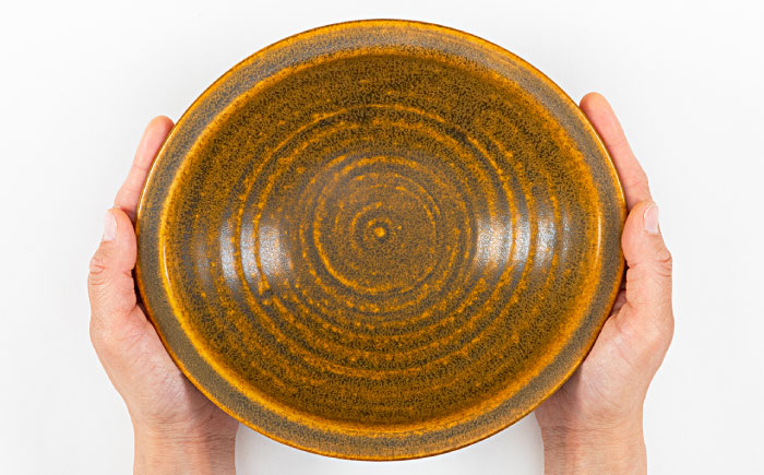 【瀬戸焼】 Kari 狐 Lサイズ 1枚 / 瀬戸市 / 【SUIYO】 / 食器 電子レンジ対応 カレー皿 ギフト [BBAF002]