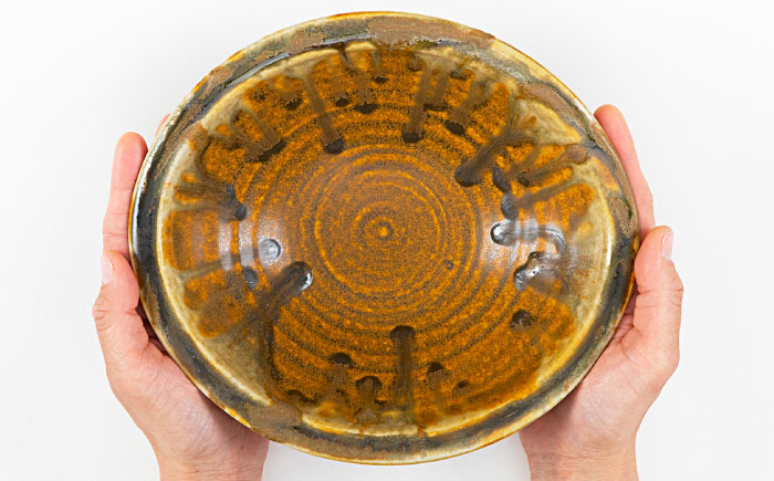 【瀬戸焼】Kari 鬼 Lサイズ 1枚 / 瀬戸市 / 【SUIYO】 / 食器 電子レンジ対応 カレー皿 セット ギフト [BBAF019]